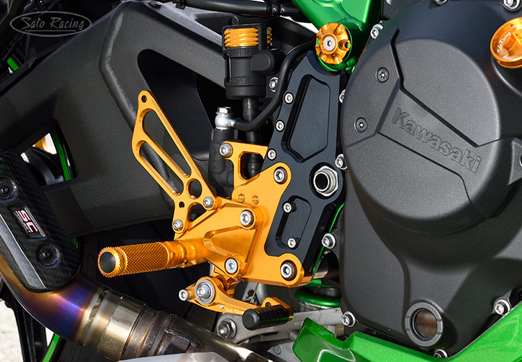 Sato Racing Rearsets | Kawasaki Z-H2 (2020-2023) - K-ZH2RS-** (BK